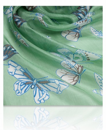 Палантин Женский S-BUTTERFLY/GR.PEACH